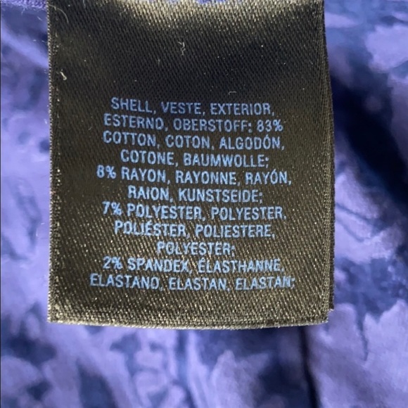 NWT Ladies Anthropologie flocked damask pants - Picture 7 of 9